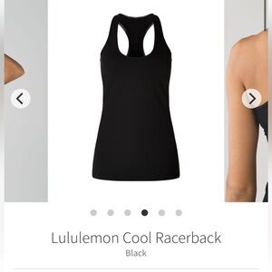 lululemon athletica cool racerback tank. Original Lulon size 4